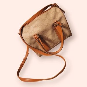 NWT Jones New York Brown/Tan Crossbody Bag